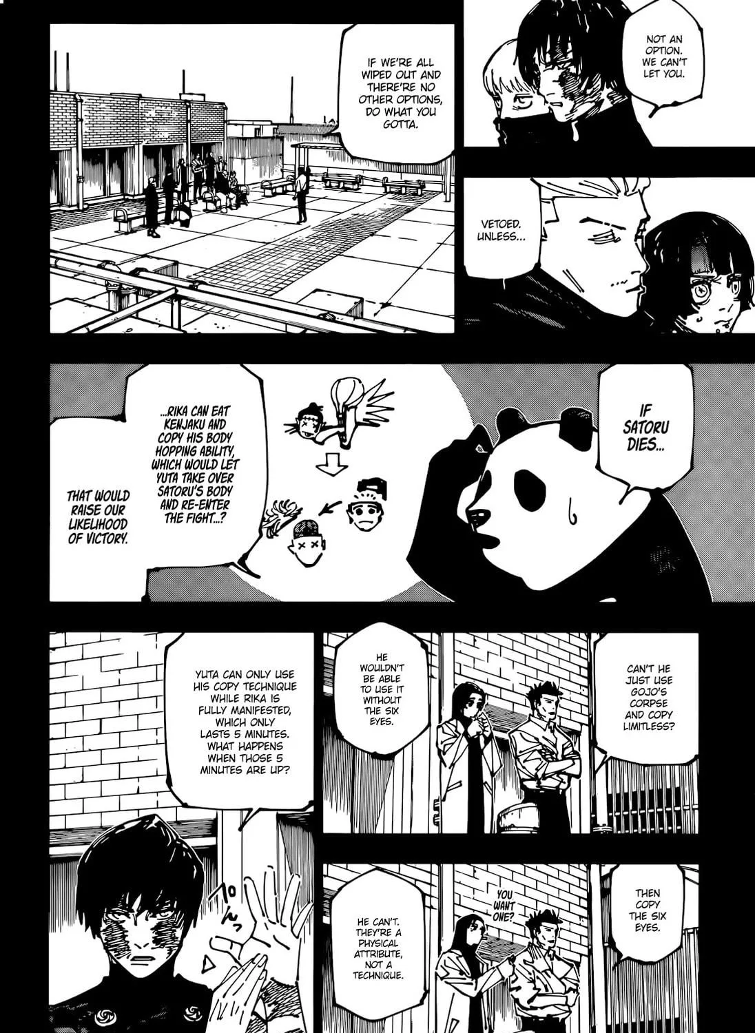 Jujutsu Kaisen Chapter 261 page 8 - 