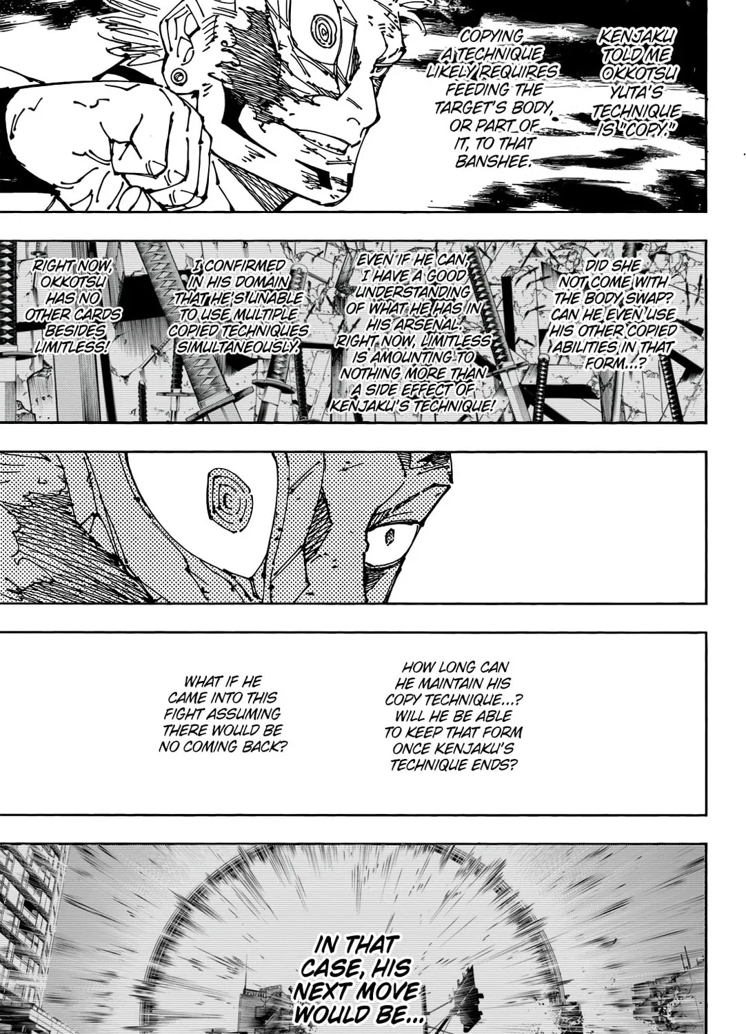 Jujutsu Kaisen Chapter 262.5 page 14 - 