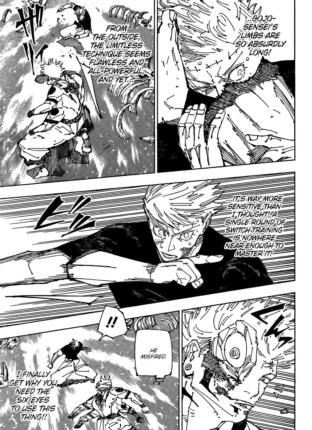 Jujutsu Kaisen Chapter 262.5 page 10 - 