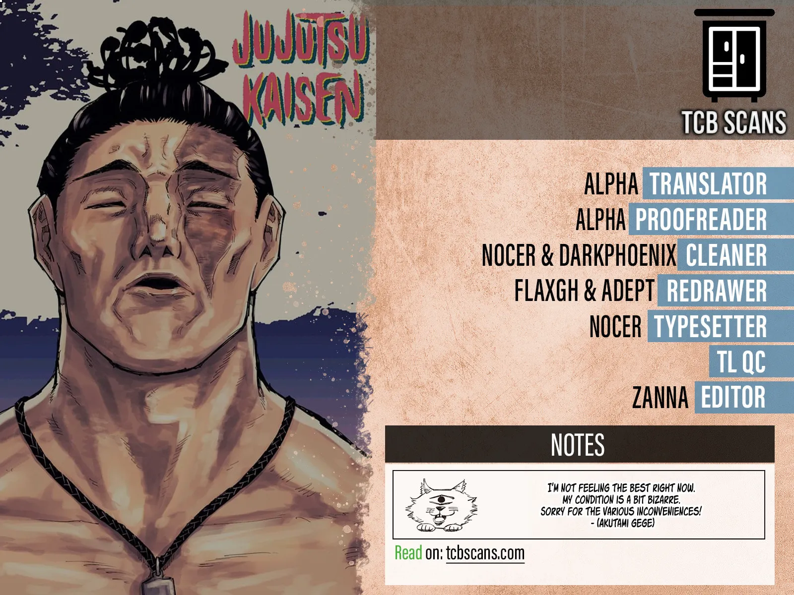 Jujutsu Kaisen Chapter 262 page 2 - 