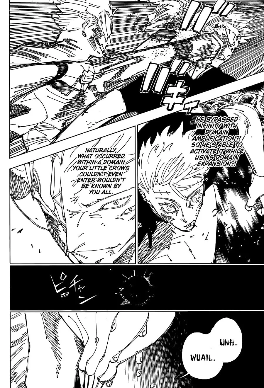 Jujutsu Kaisen Chapter 262 page 8 - 