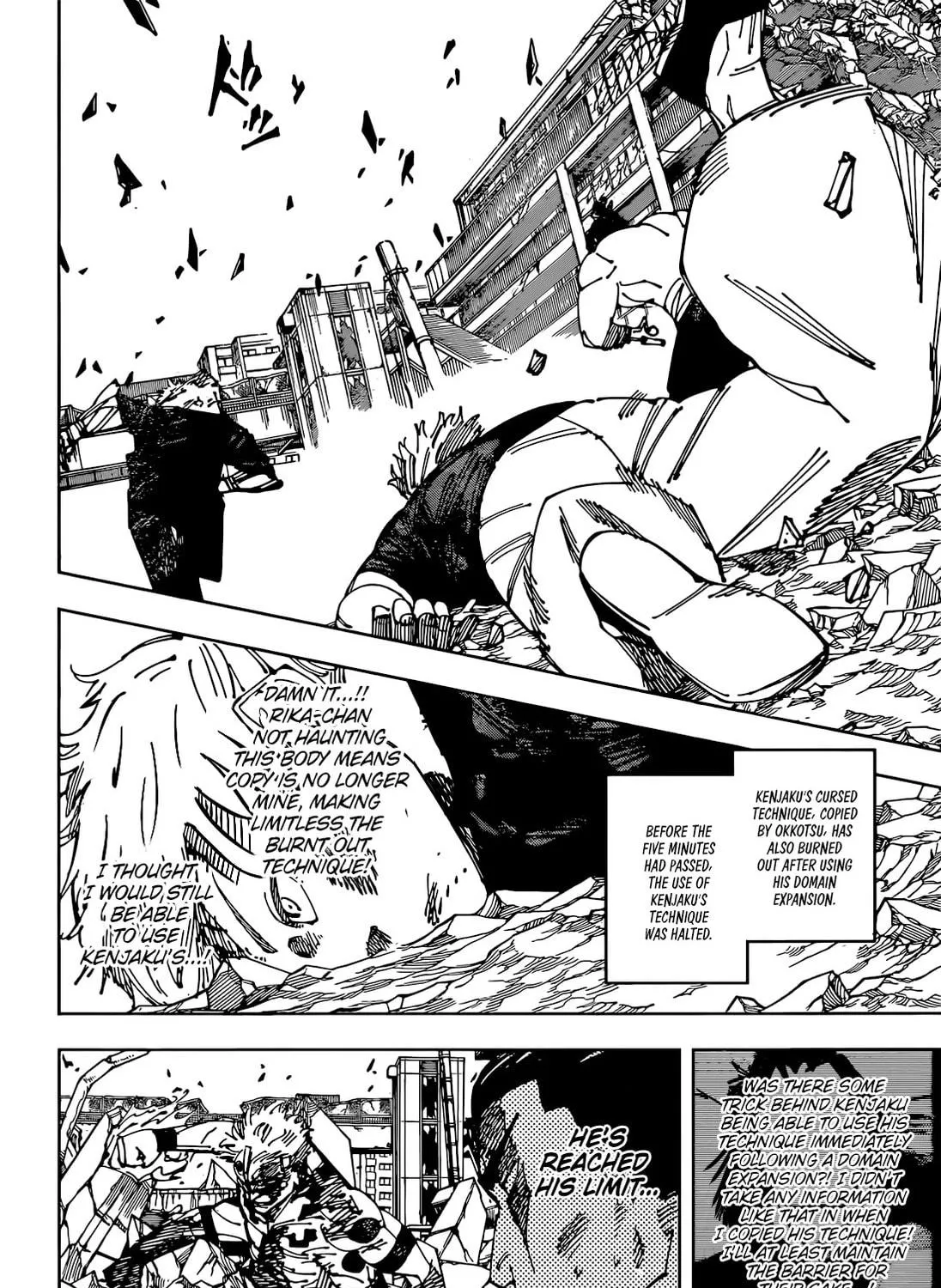 Jujutsu Kaisen Chapter 263 page 8 - 