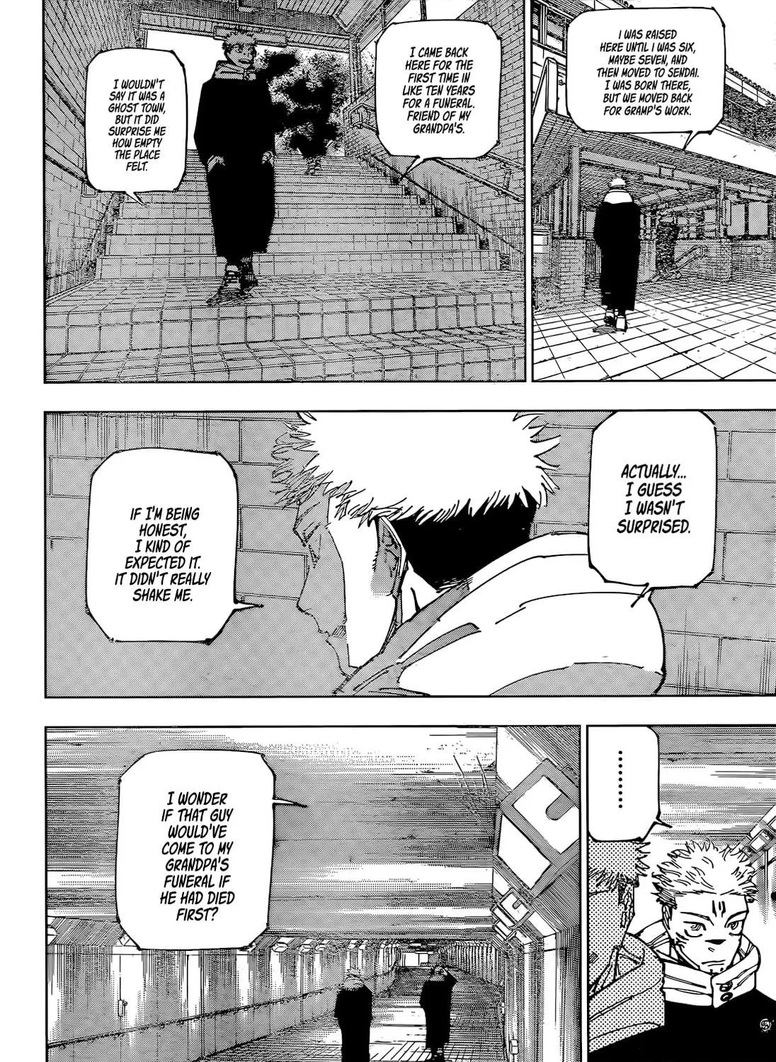 Jujutsu Kaisen Chapter 265 page 4 - 