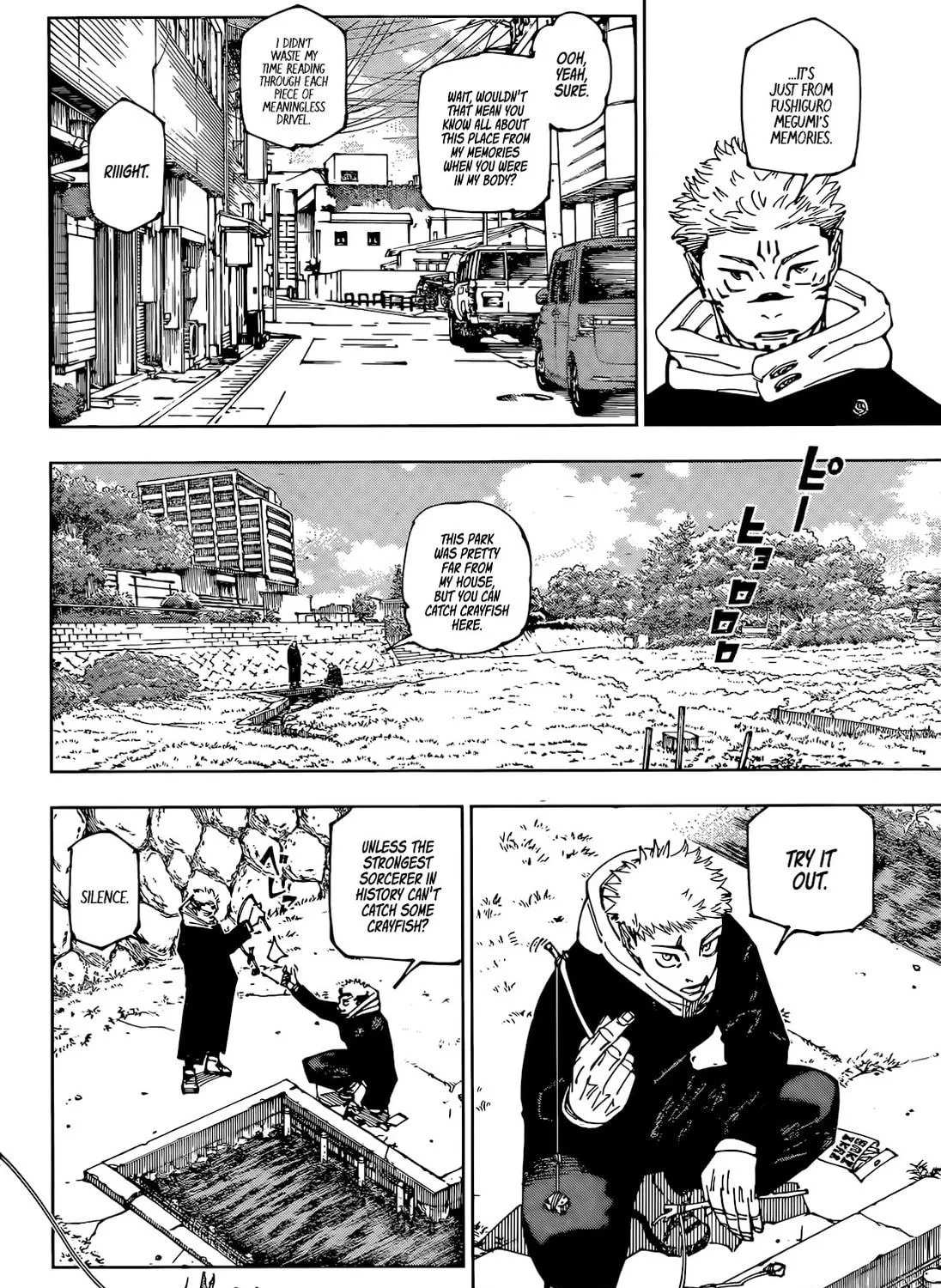 Jujutsu Kaisen Chapter 265 page 8 - 