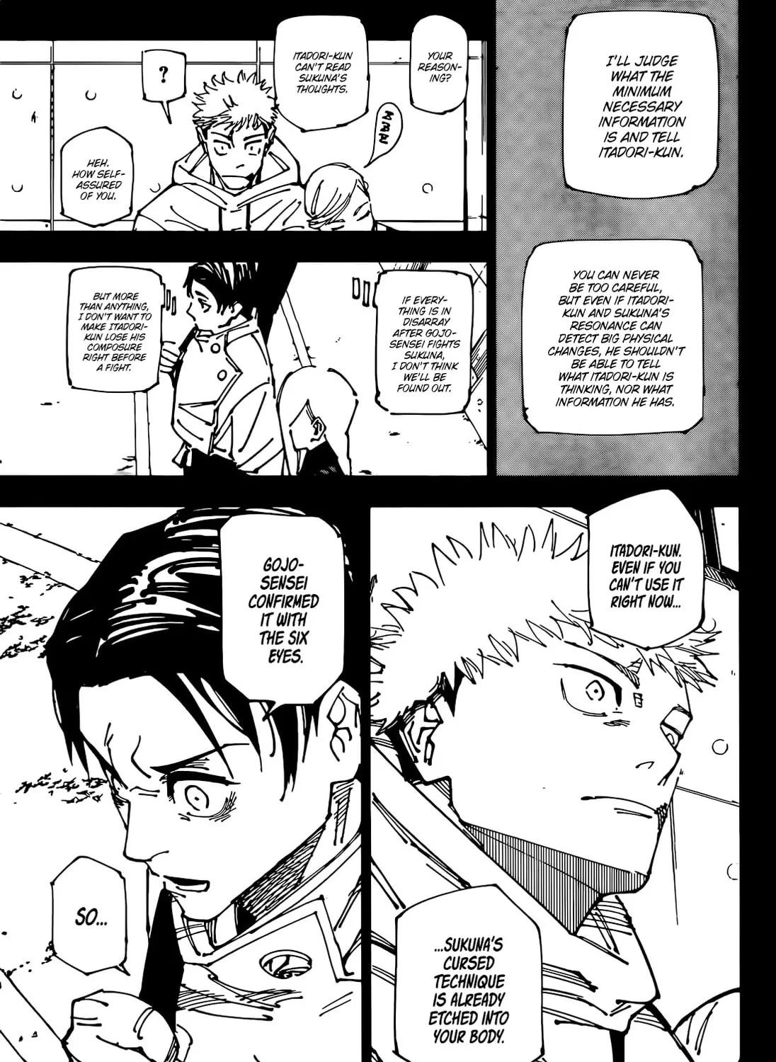 Jujutsu Kaisen Chapter 267 page 14 - 