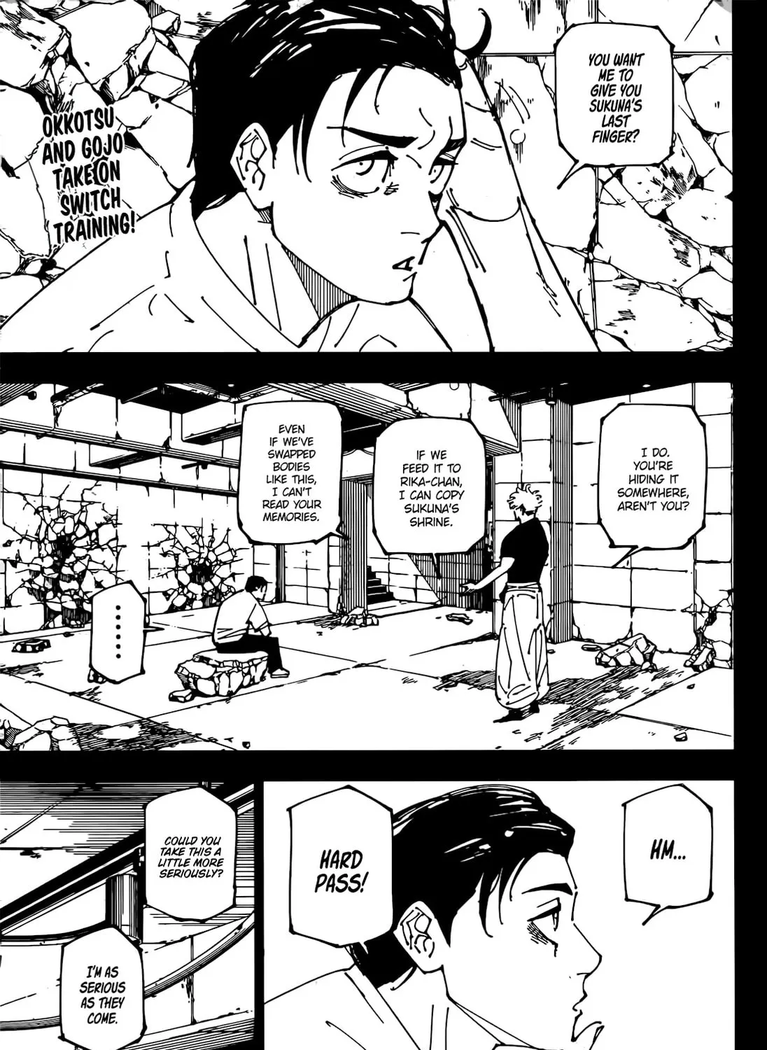 Jujutsu Kaisen Chapter 267 page 6 - 