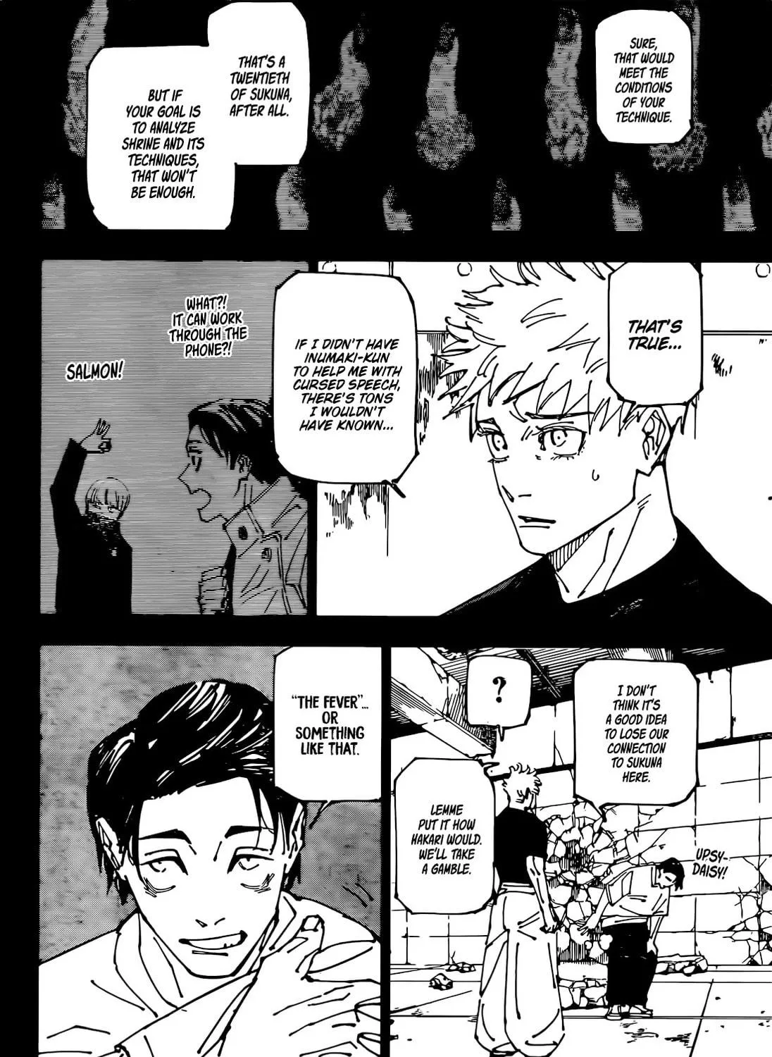 Jujutsu Kaisen Chapter 267 page 8 - 