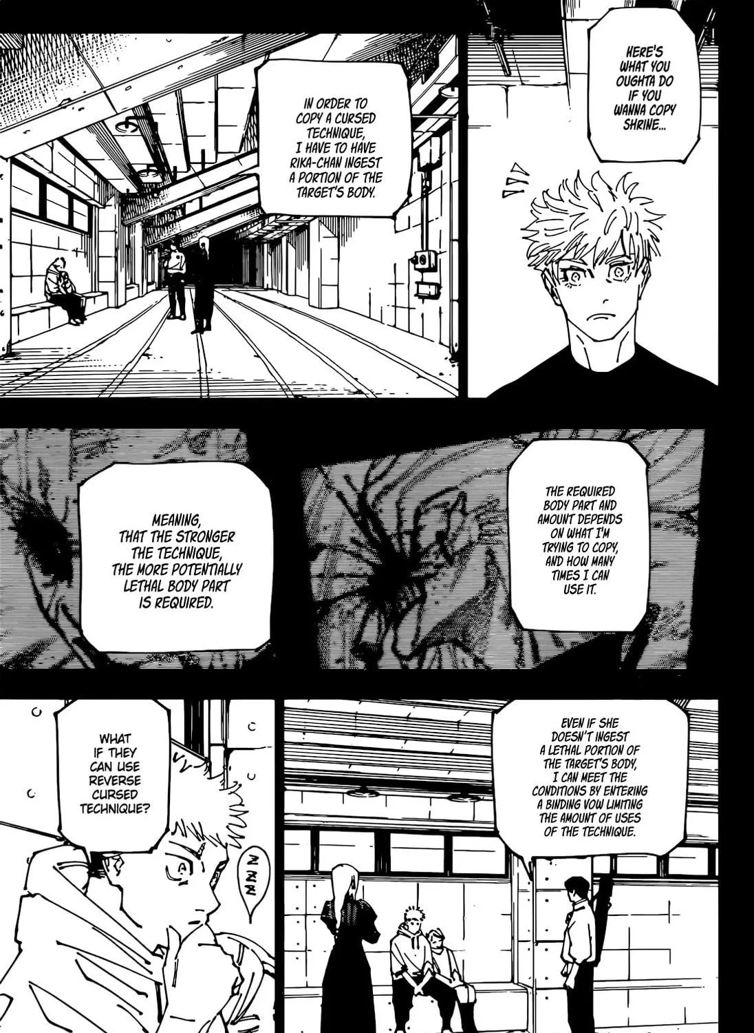 Jujutsu Kaisen Chapter 267 page 10 - 