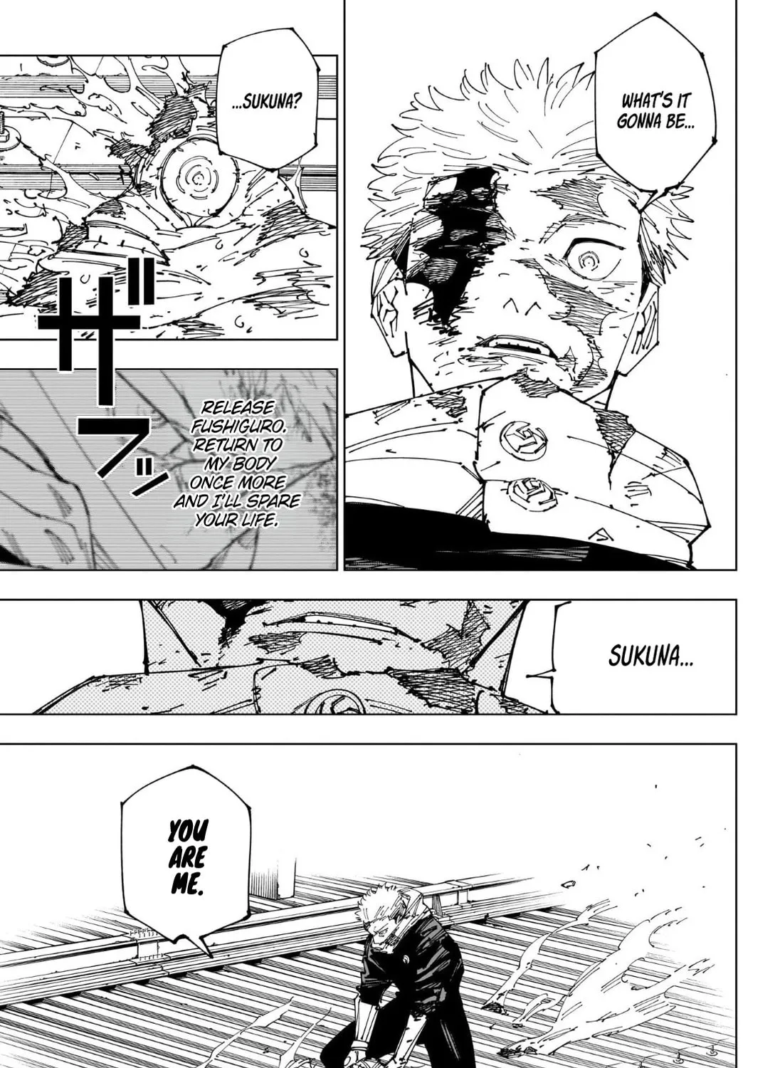 Jujutsu Kaisen Chapter 268 page 12 - 