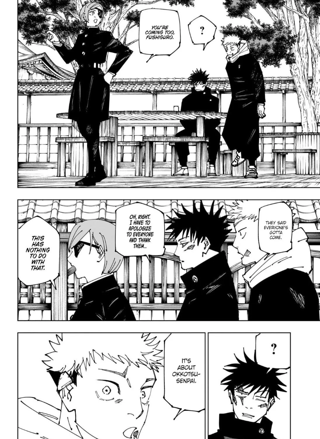 Jujutsu Kaisen Chapter 268 page 34 - 