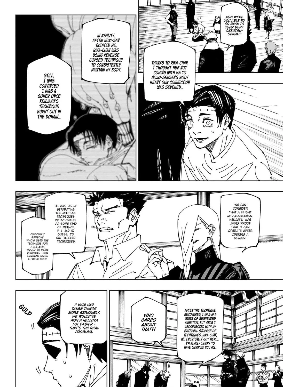 Jujutsu Kaisen Chapter 269 page 8 - 