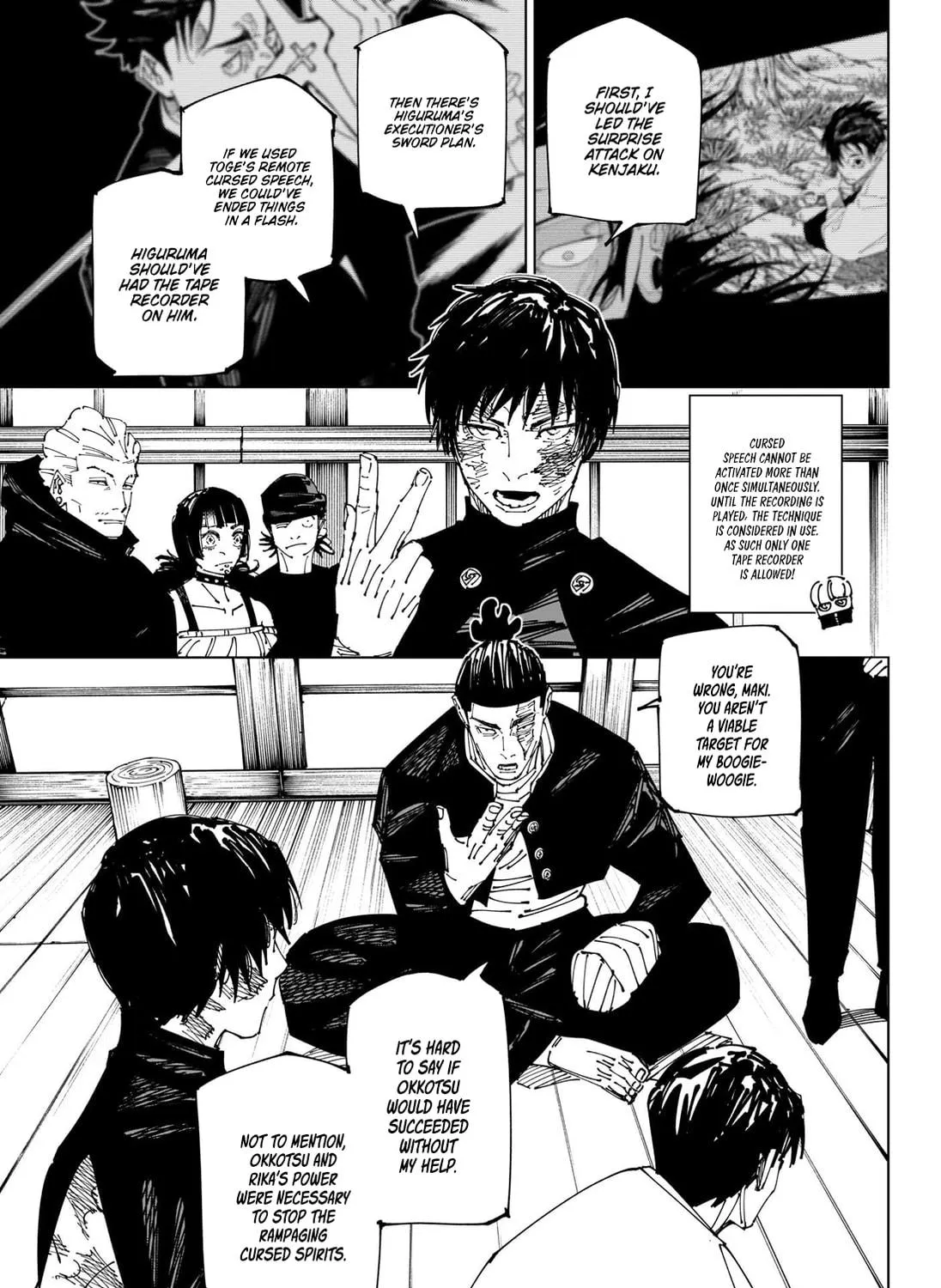 Jujutsu Kaisen Chapter 269 page 10 - 