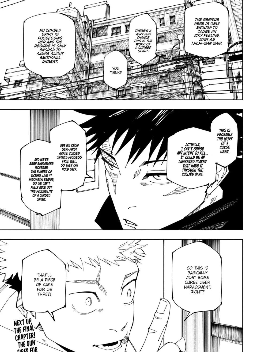 Jujutsu Kaisen Chapter 270 page 38 - 