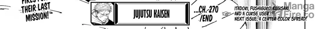 Jujutsu Kaisen Chapter 270 page 39 - 