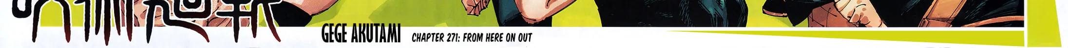 Jujutsu Kaisen Chapter 271 page 2 - 