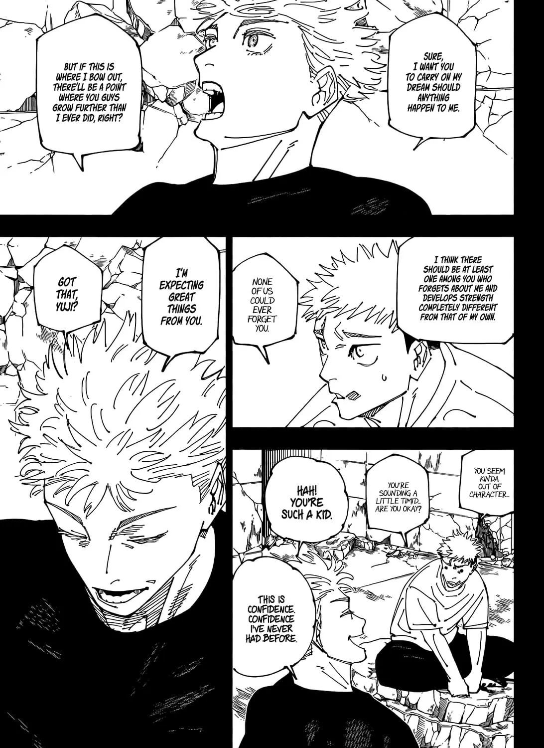 Jujutsu Kaisen Chapter 271 page 28 - 