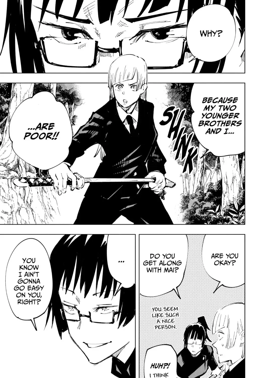 Jujutsu Kaisen Chapter 3.3 page 33 - 