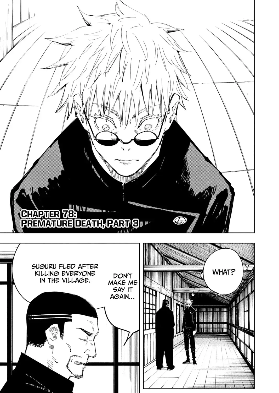 Jujutsu Kaisen Chapter 3.6 page 1 - 