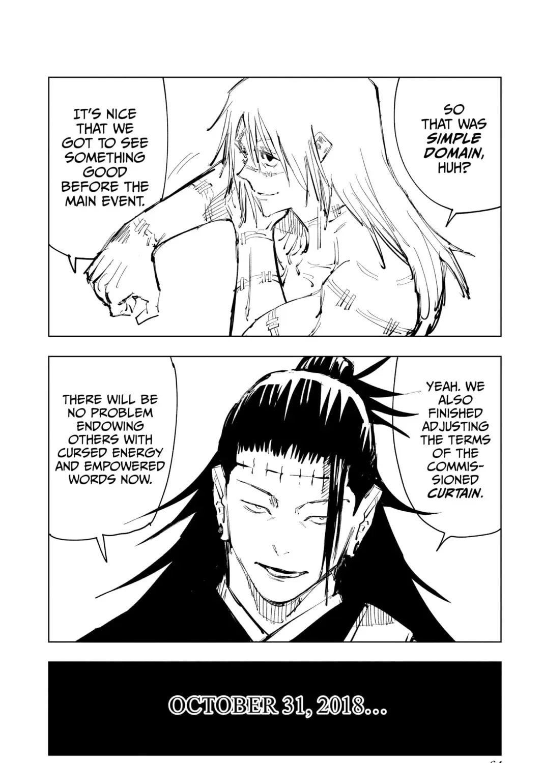 Jujutsu Kaisen Chapter 3.7 page 33 - 