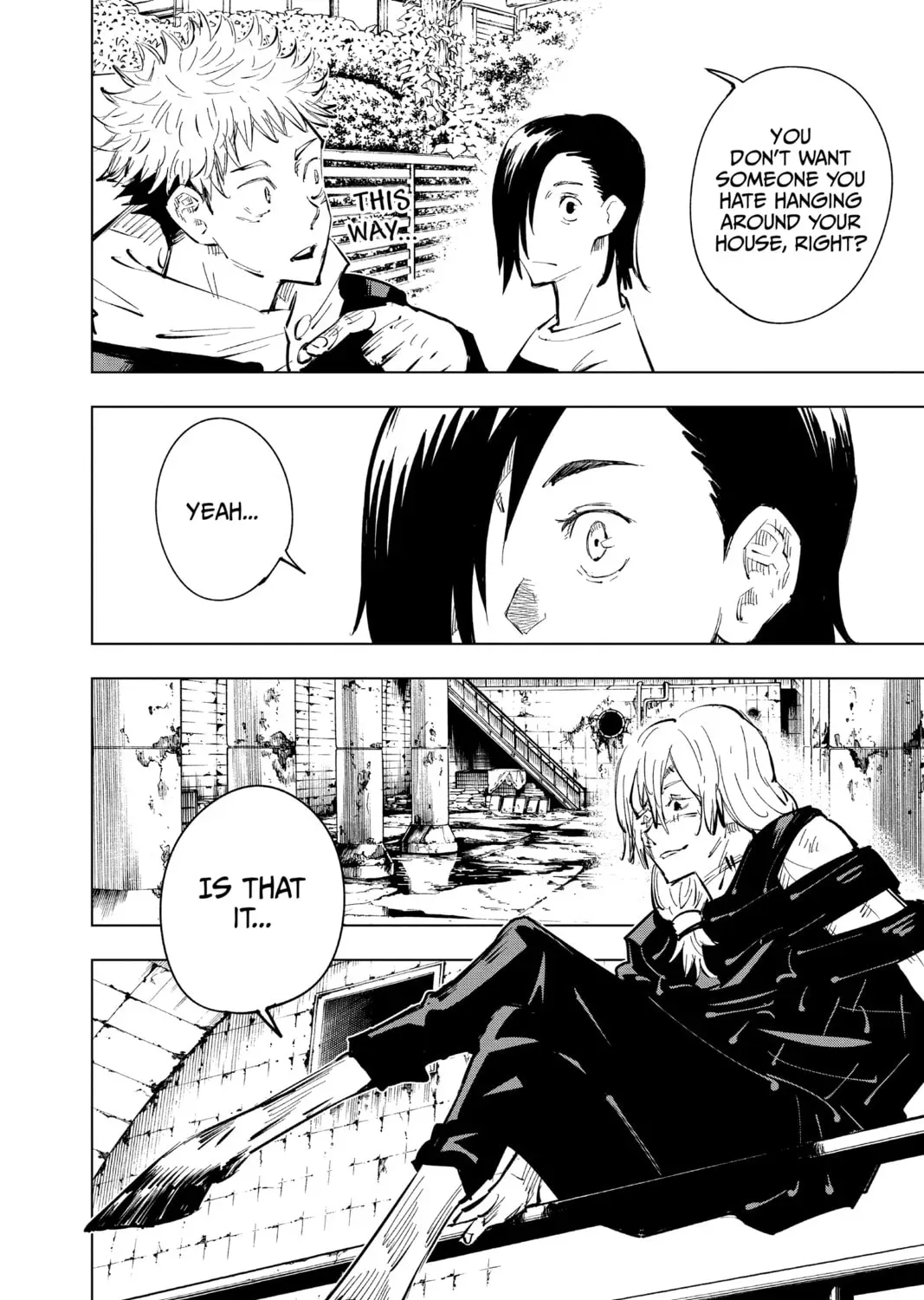 Jujutsu Kaisen Chapter 4.2 page 35 - 