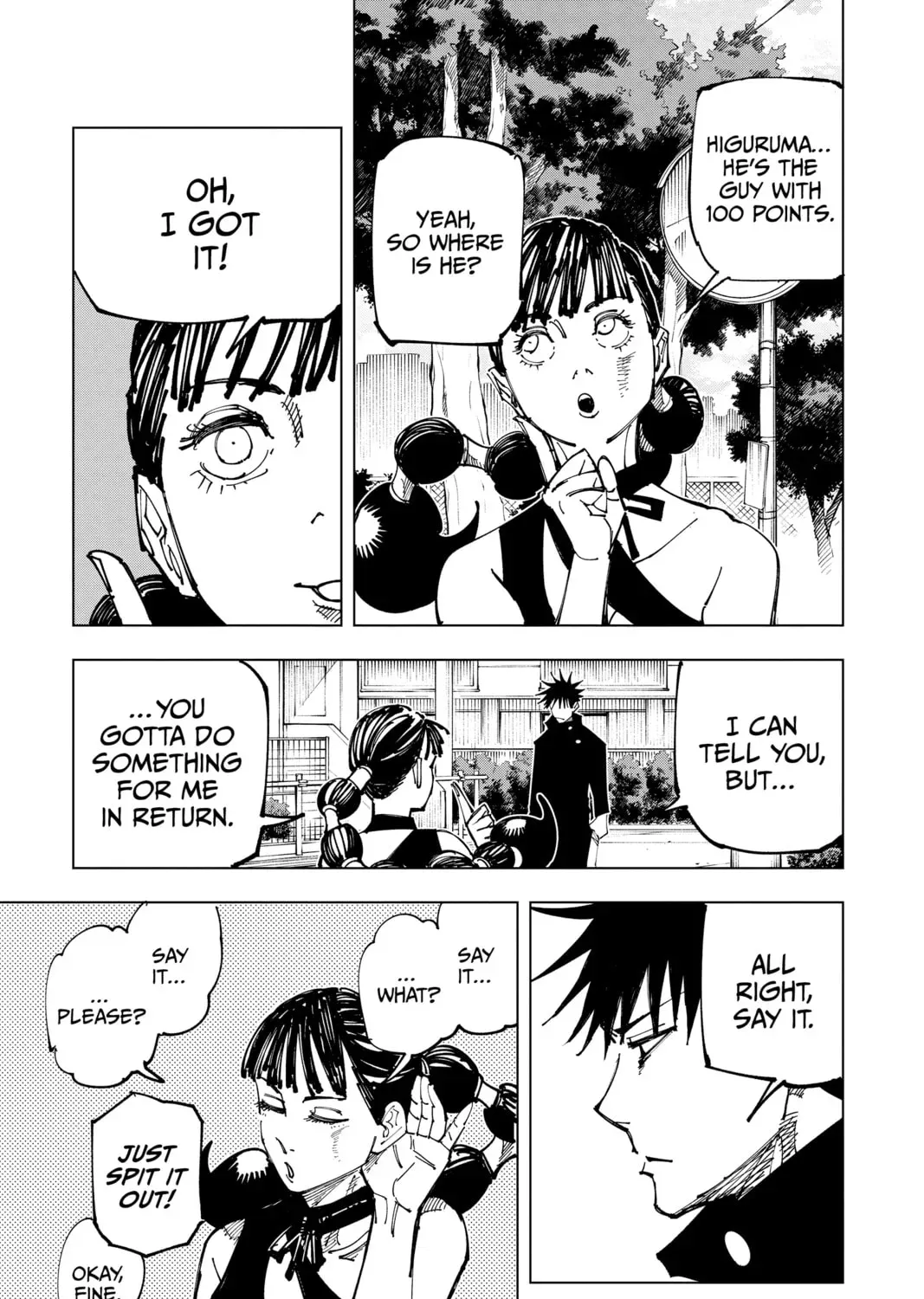 Jujutsu Kaisen Chapter 4.8 page 31 - 