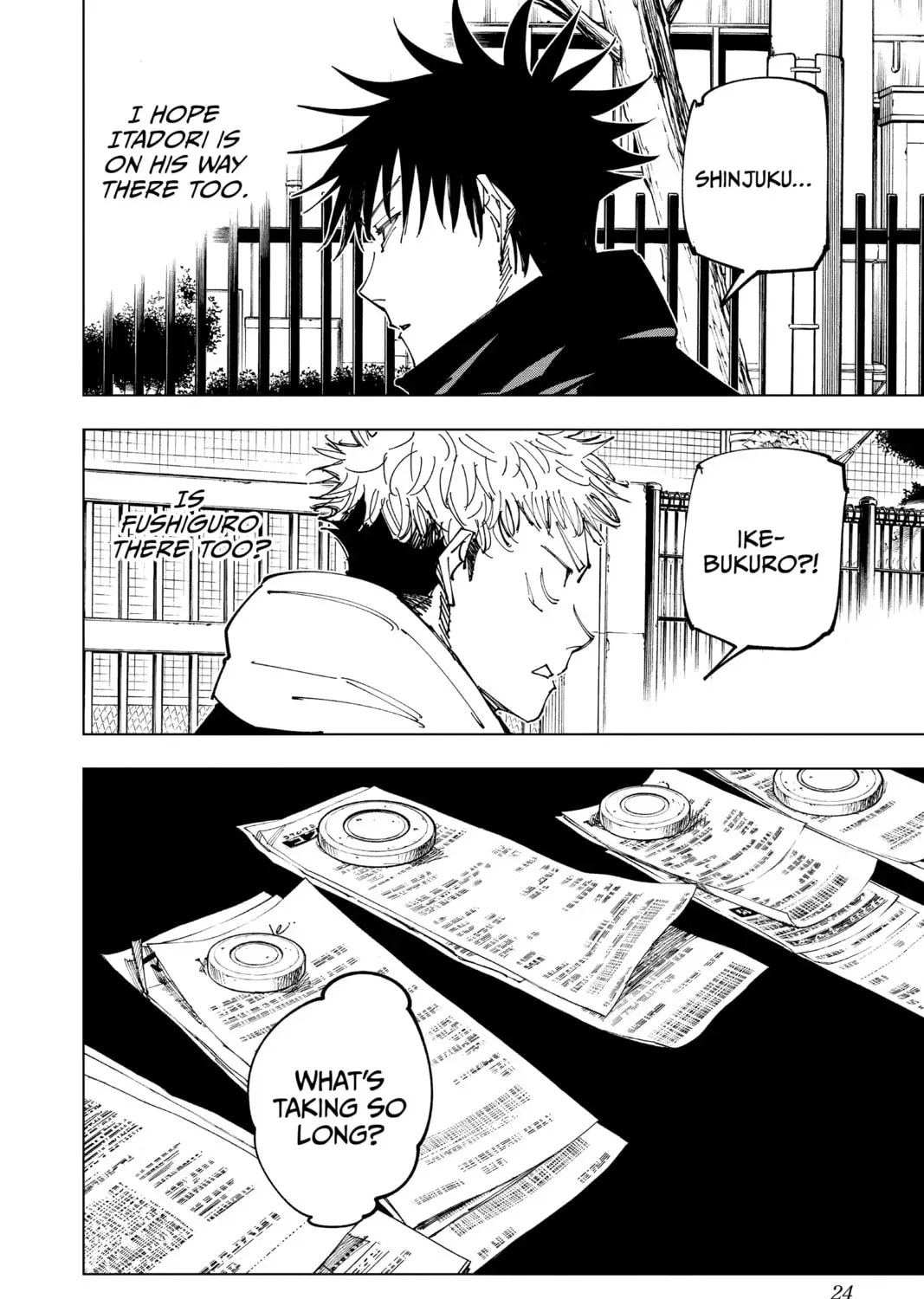 Jujutsu Kaisen Chapter 4.9 page 35 - 