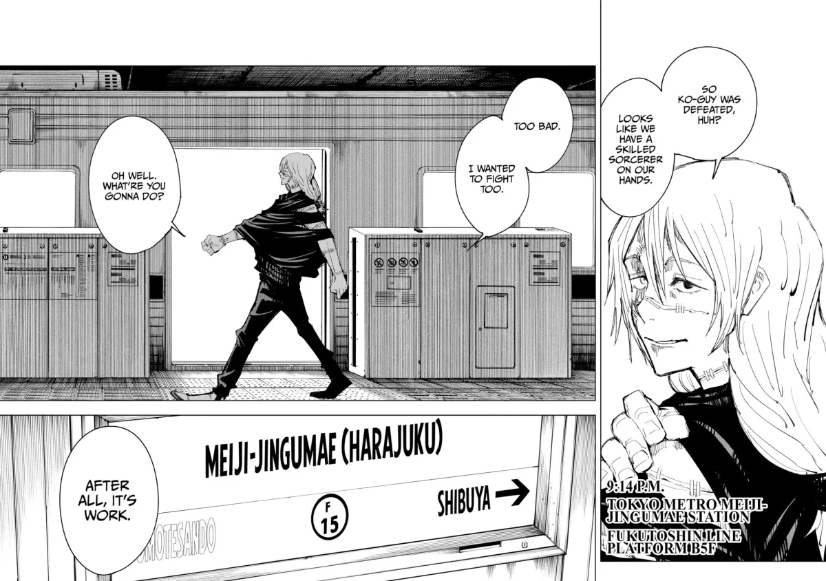 Jujutsu Kaisen Chapter 5.5 page 33 - 