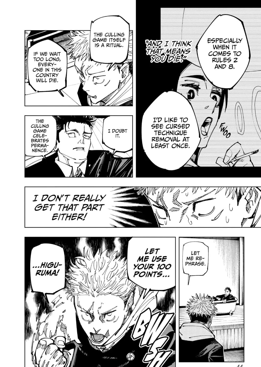 Jujutsu Kaisen Chapter 5.6 page 33 - 