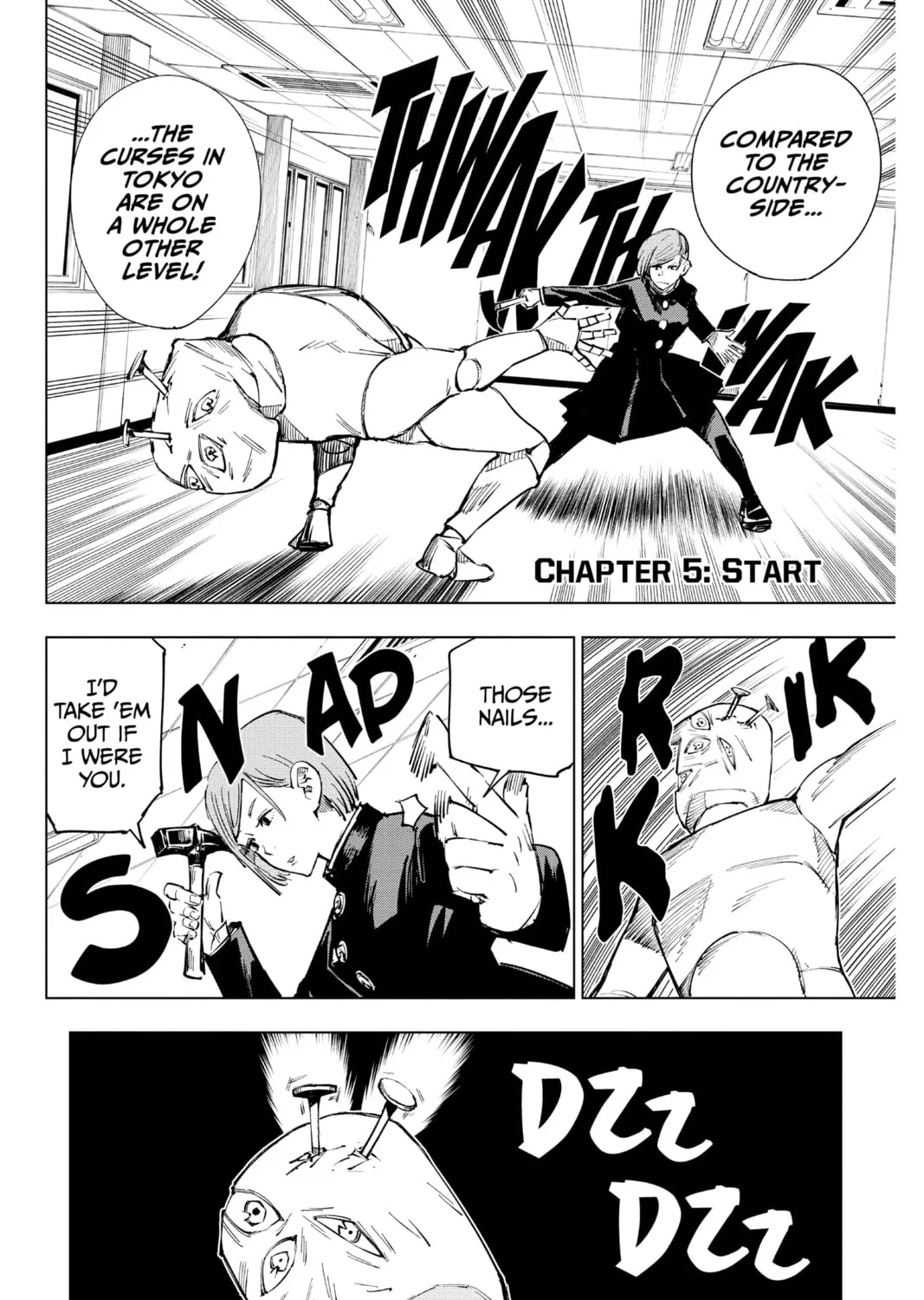 Jujutsu Kaisen Chapter 5 page 1 - 