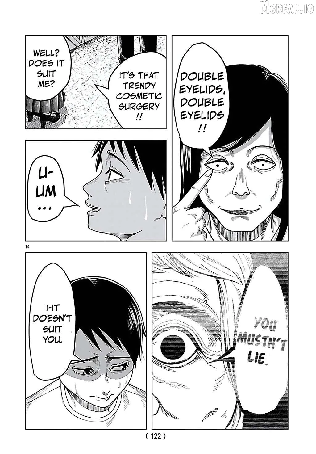 Jukai  Manga Chapter 8 page 14 - 