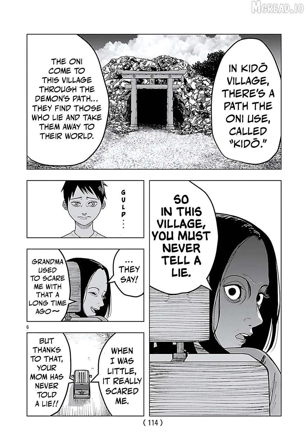 Jukai  Manga Chapter 8 page 6 - 
