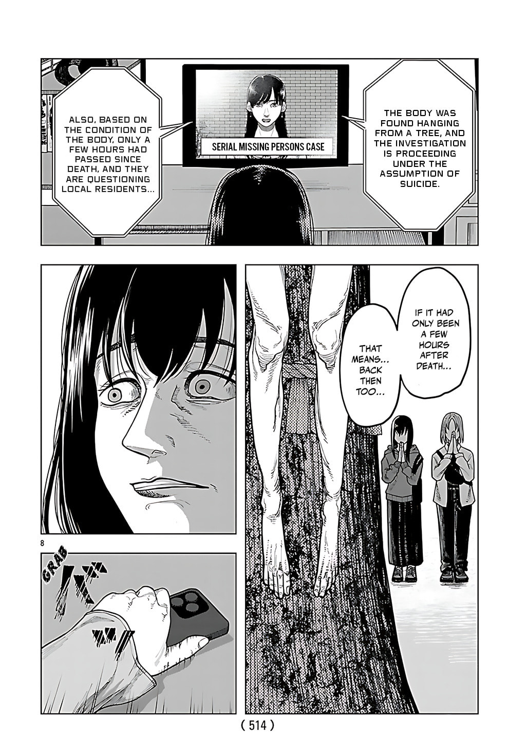 Jukai Chapter 5 page 8 - 