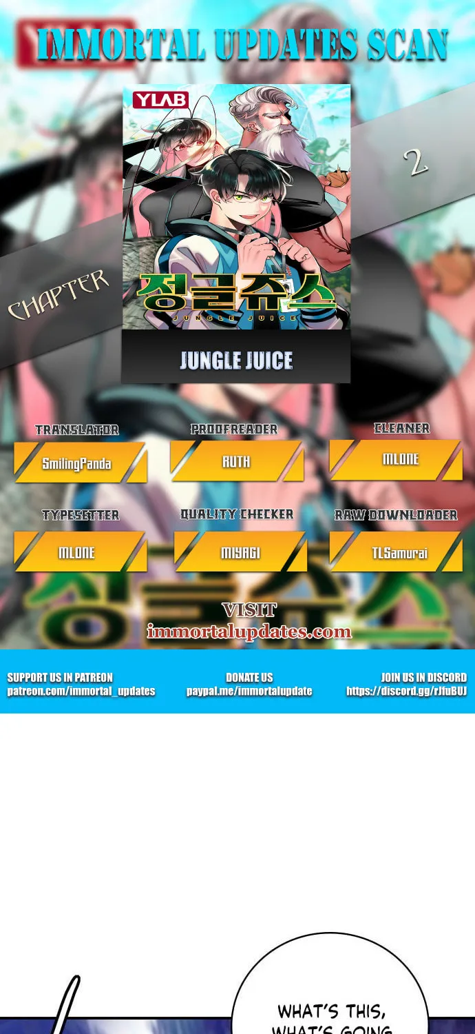 Jungle Juice Chapter 2 page 1 - 