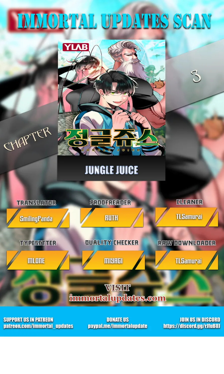 Jungle Juice Chapter 3 page 1 - 