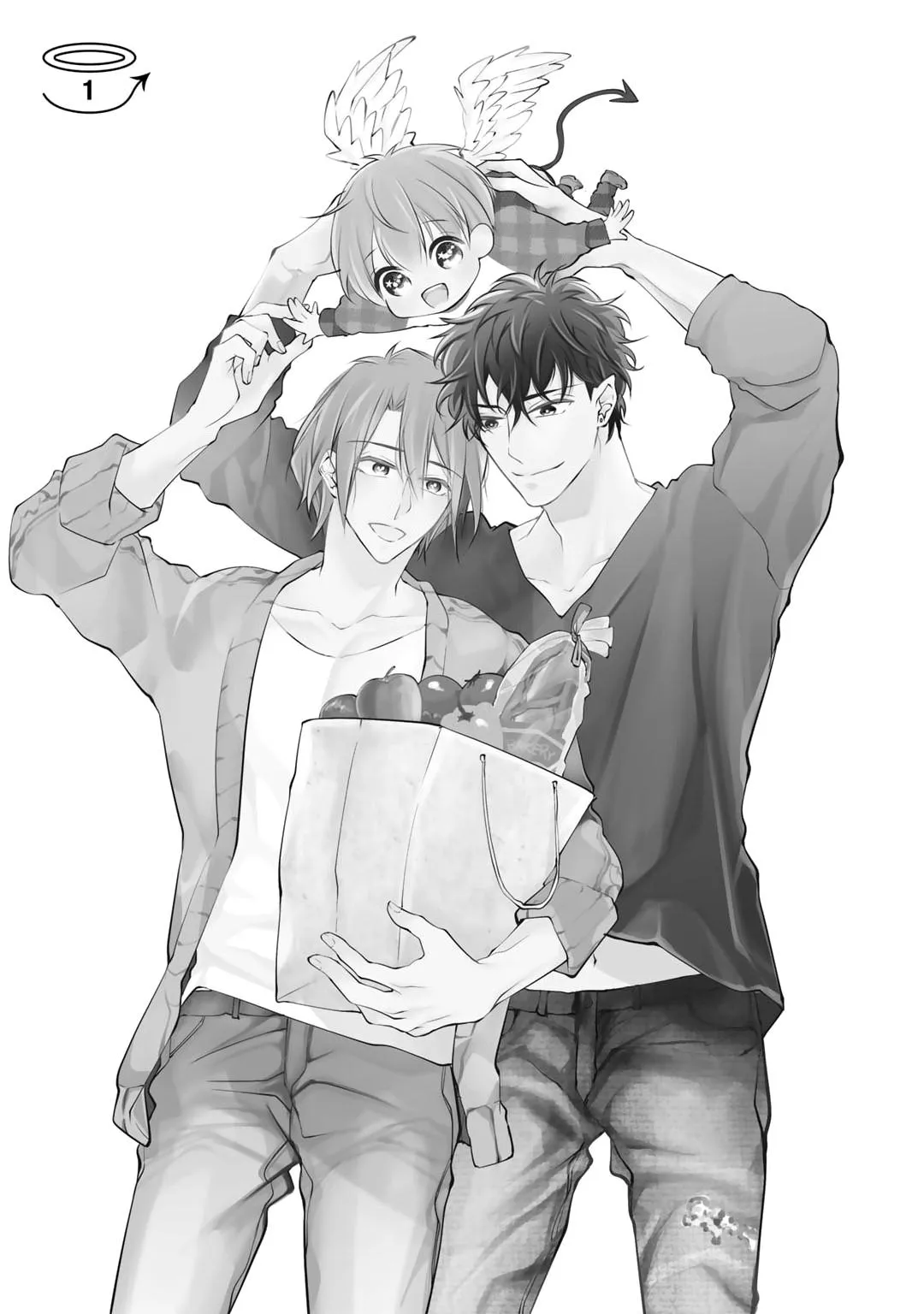 Junjou Tenshi, Akuma to Hatsukoi Papa ni naru Chapter 1 page 9 - 
