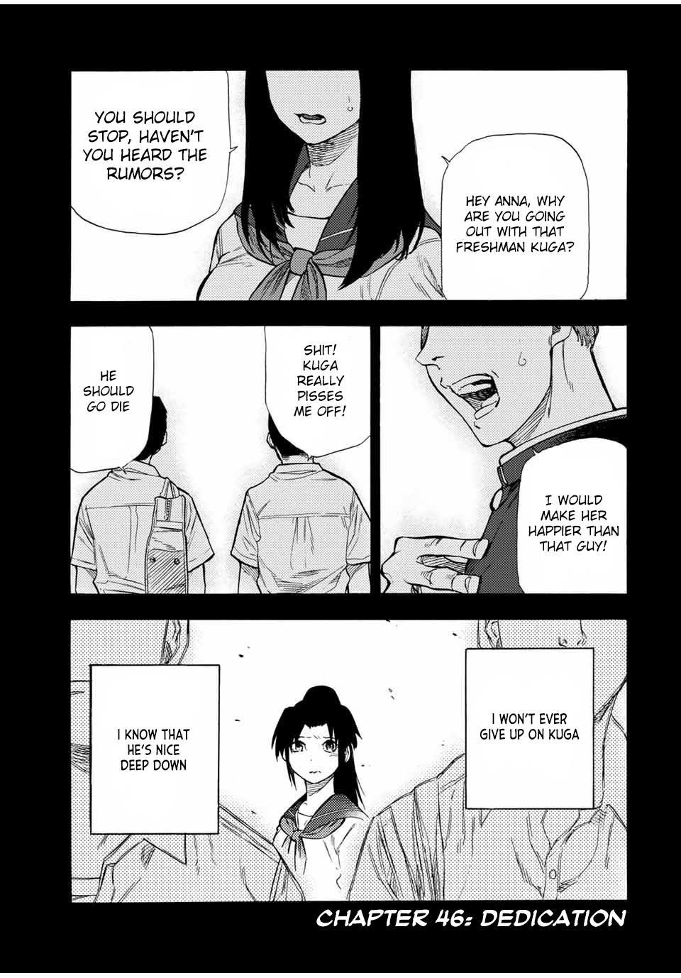Juujika no Rokunin Chapter 46 page 1 - 