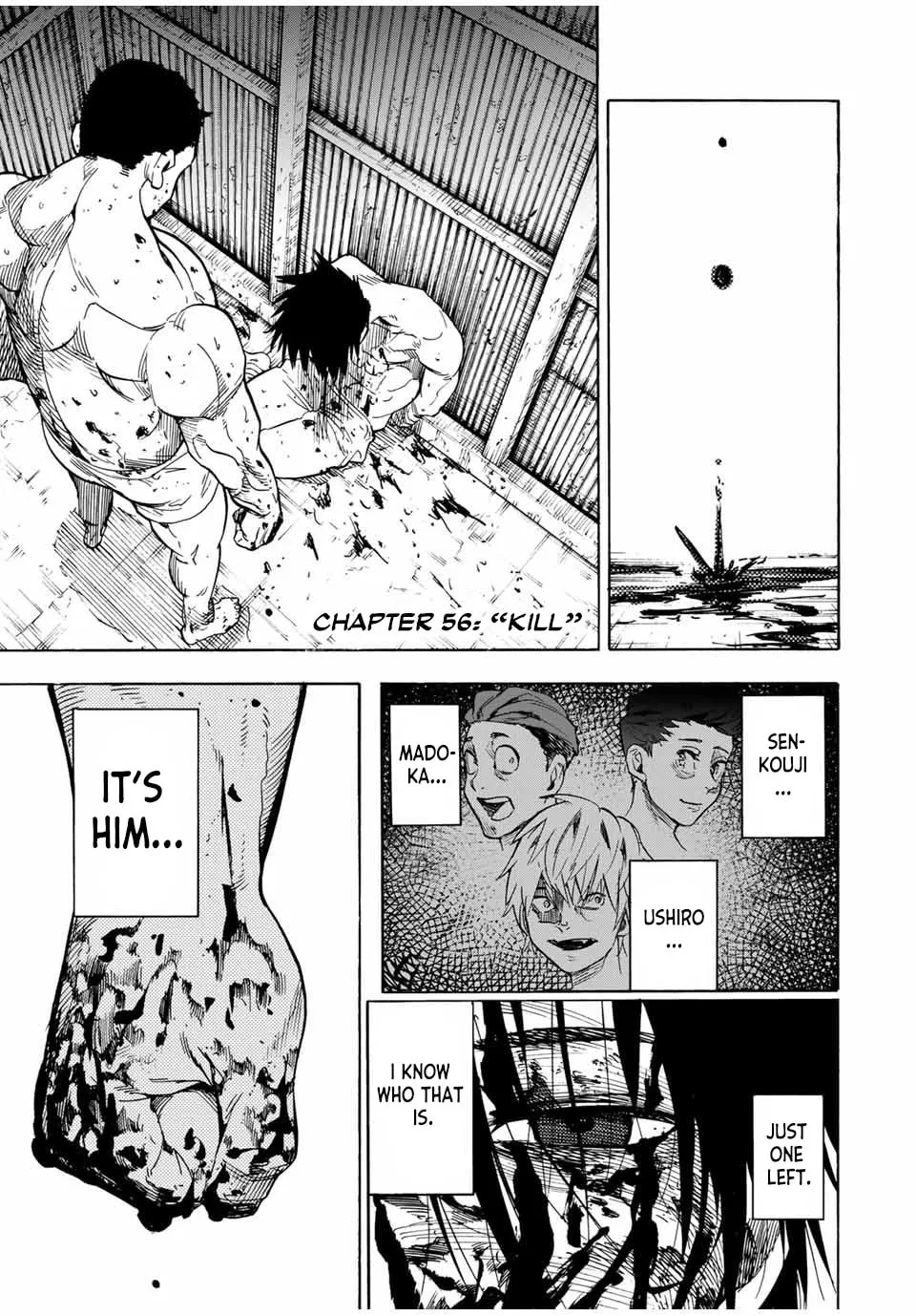 Juujika no Rokunin Chapter 56 page 1 - 