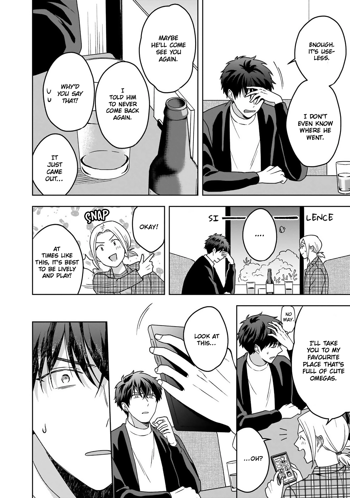 Juujun na Omega wa Yoru ni Tsume wo Tate Chapter 5 page 15 - 