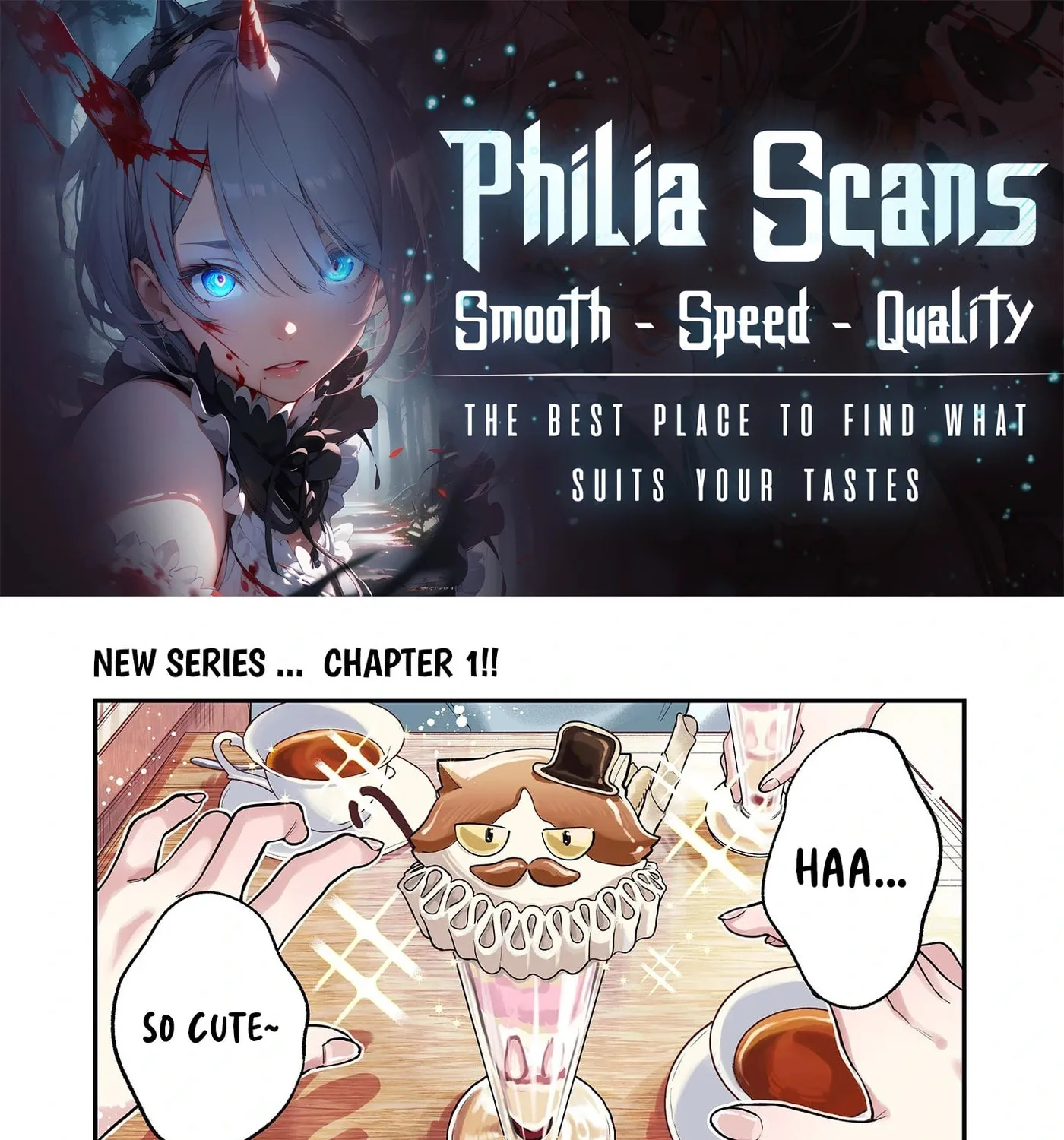 Jyanome-san Wants to Smile! Chapter 1 page 1 - 