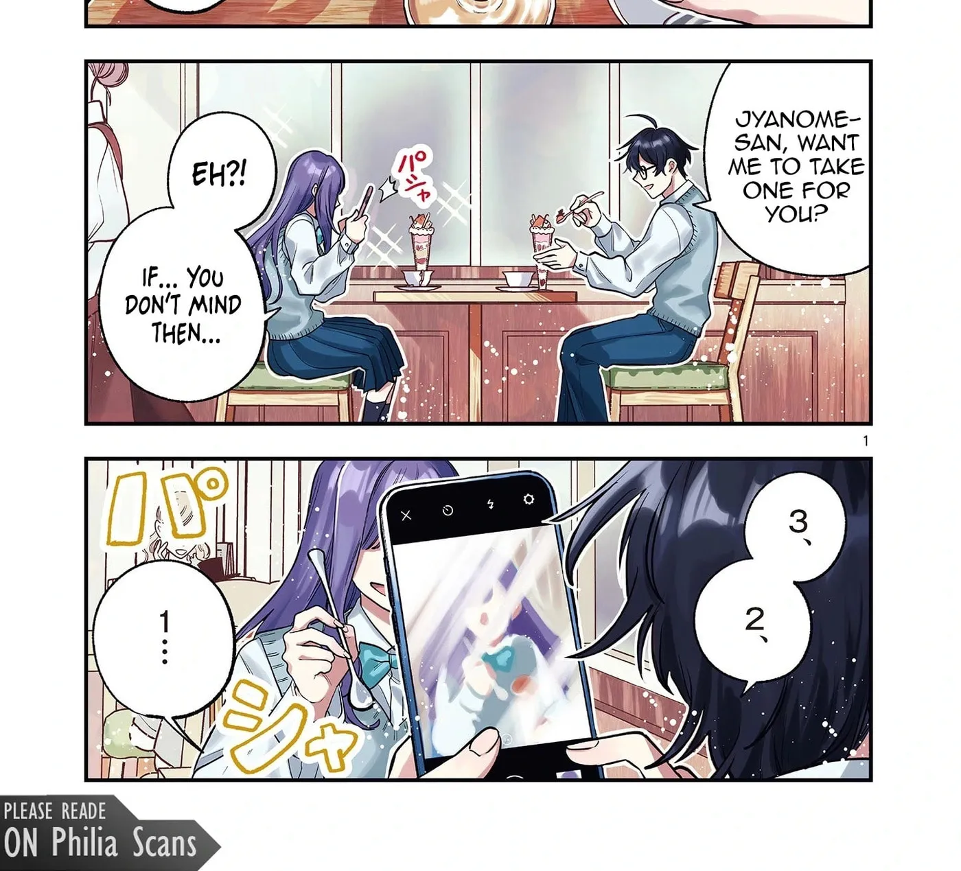 Jyanome-san Wants to Smile! Chapter 1 page 2 - 
