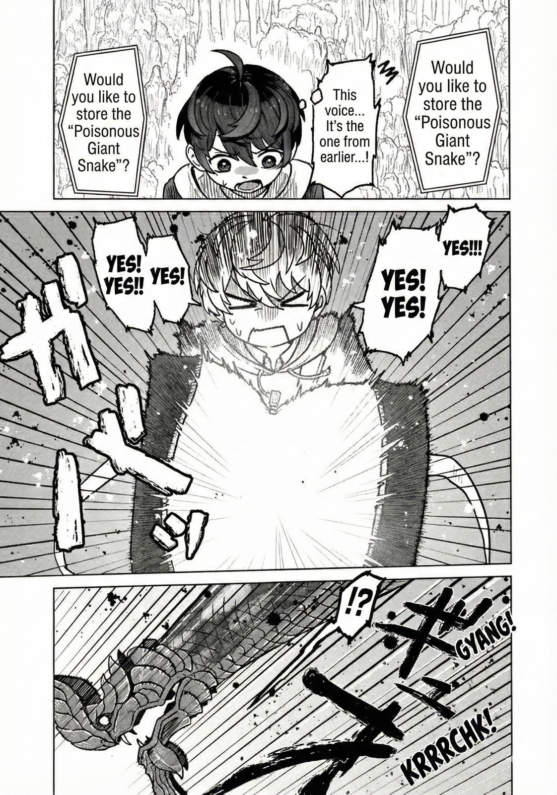 Kaban no Yuusha no Isekai Nonbiri Tabi ~Jitsuwa "Kaban" wa nani demo Kyuushuu Dekirushi, Nihon kara nandemo Toriyose ga Dekiru Cheat bukideshita~ Chapter 1 page 43 - 