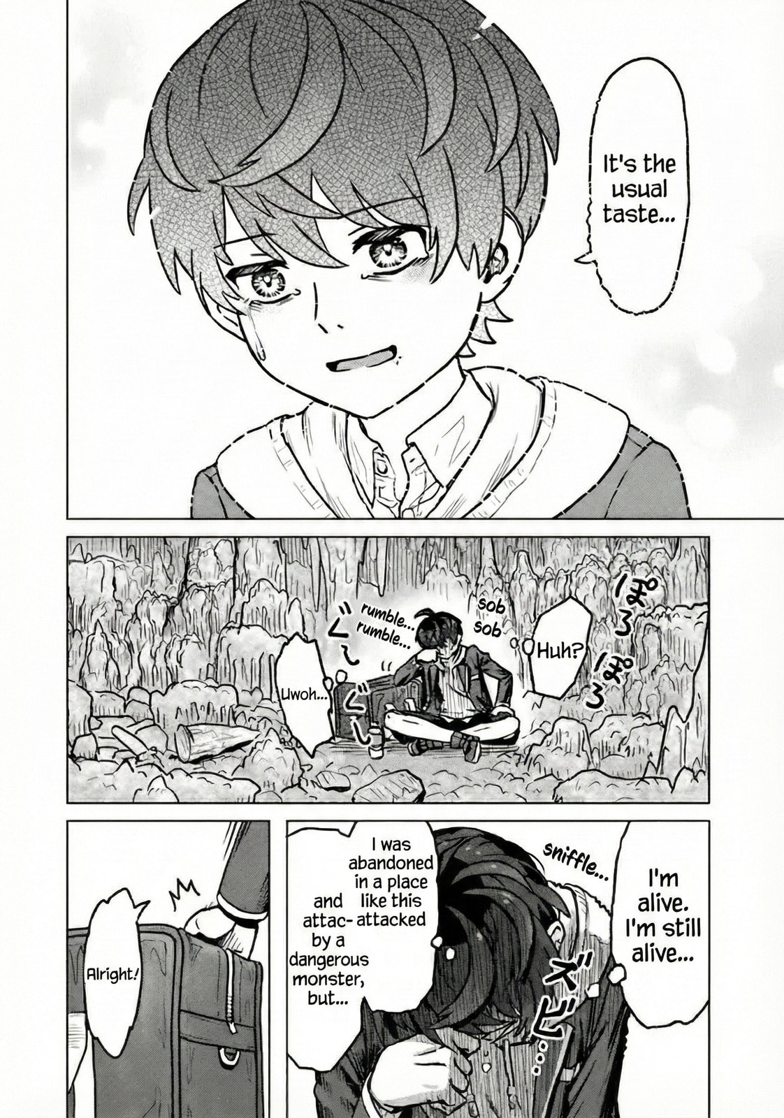 Kaban no Yuusha no Isekai Nonbiri Tabi ~Jitsuwa "Kaban" wa nani demo Kyuushuu Dekirushi, Nihon kara nandemo Toriyose ga Dekiru Cheat bukideshita~ Chapter 1 page 50 - 