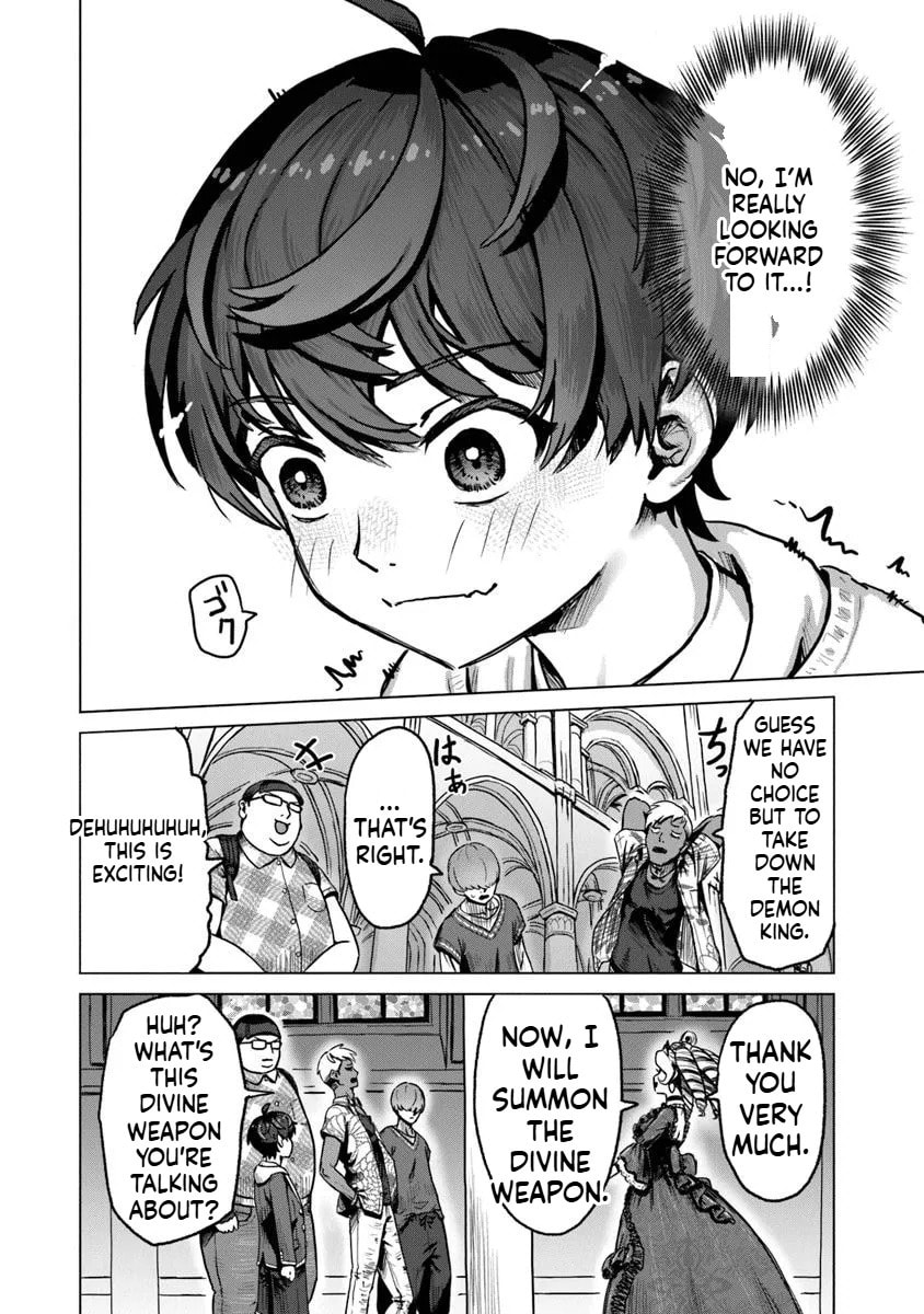Kaban no Yuusha no Isekai Nonbiri Tabi ~Jitsuwa "Kaban" wa nani demo Kyuushuu Dekirushi, Nihon kara nandemo Toriyose ga Dekiru Cheat bukideshita~ Chapter 1 page 10 - 