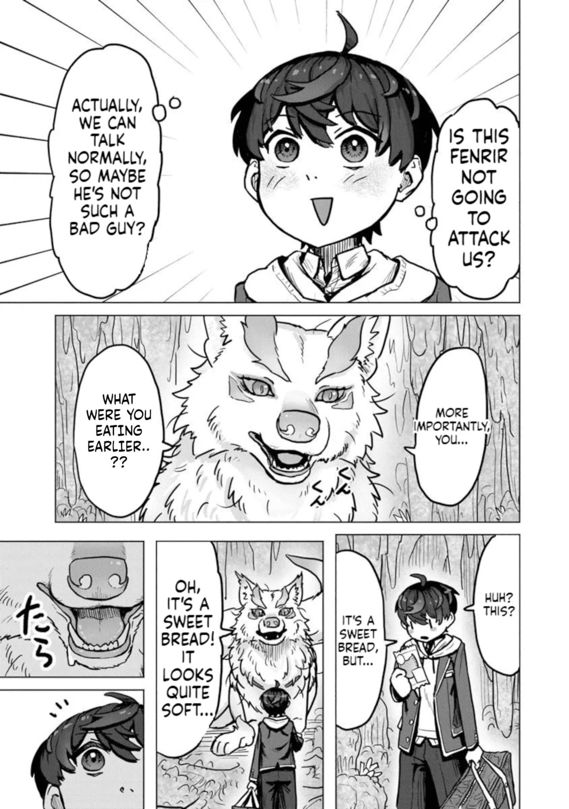 Kaban no Yuusha no Isekai Nonbiri Tabi ~Jitsuwa "Kaban" wa nani demo Kyuushuu Dekirushi, Nihon kara nandemo Toriyose ga Dekiru Cheat bukideshita~ Chapter 2.2 page 14 - 