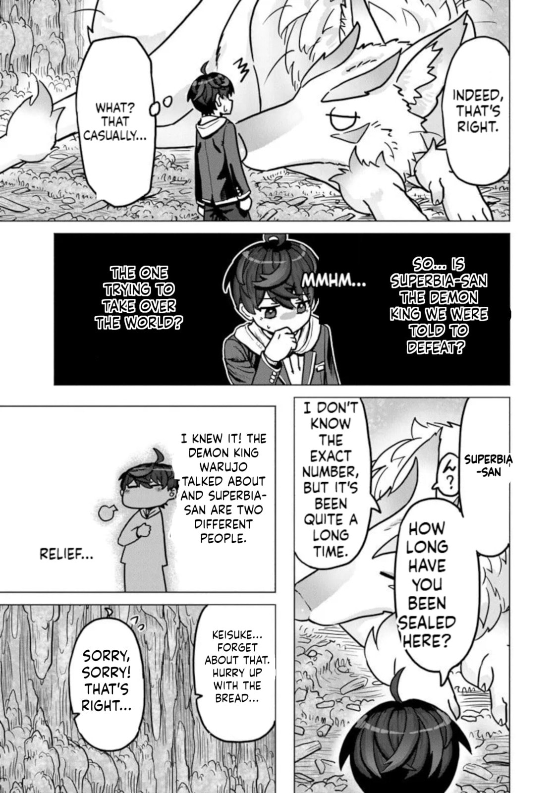 Kaban no Yuusha no Isekai Nonbiri Tabi ~Jitsuwa "Kaban" wa nani demo Kyuushuu Dekirushi, Nihon kara nandemo Toriyose ga Dekiru Cheat bukideshita~ Chapter 3 page 4 - 