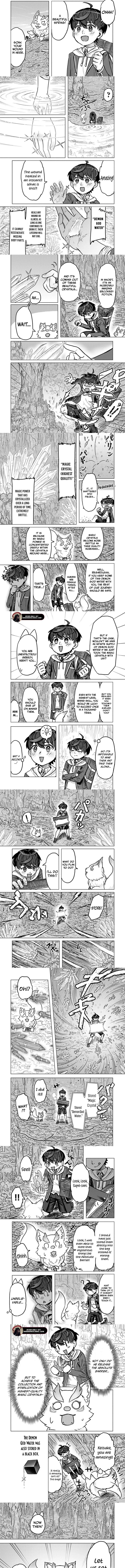 Kaban no Yuusha no Isekai Nonbiri Tabi ~Jitsuwa "Kaban" wa nani demo Kyuushuu Dekirushi, Nihon kara nandemo Toriyose ga Dekiru Cheat bukideshita~ Chapter 4.1 page 2 - 