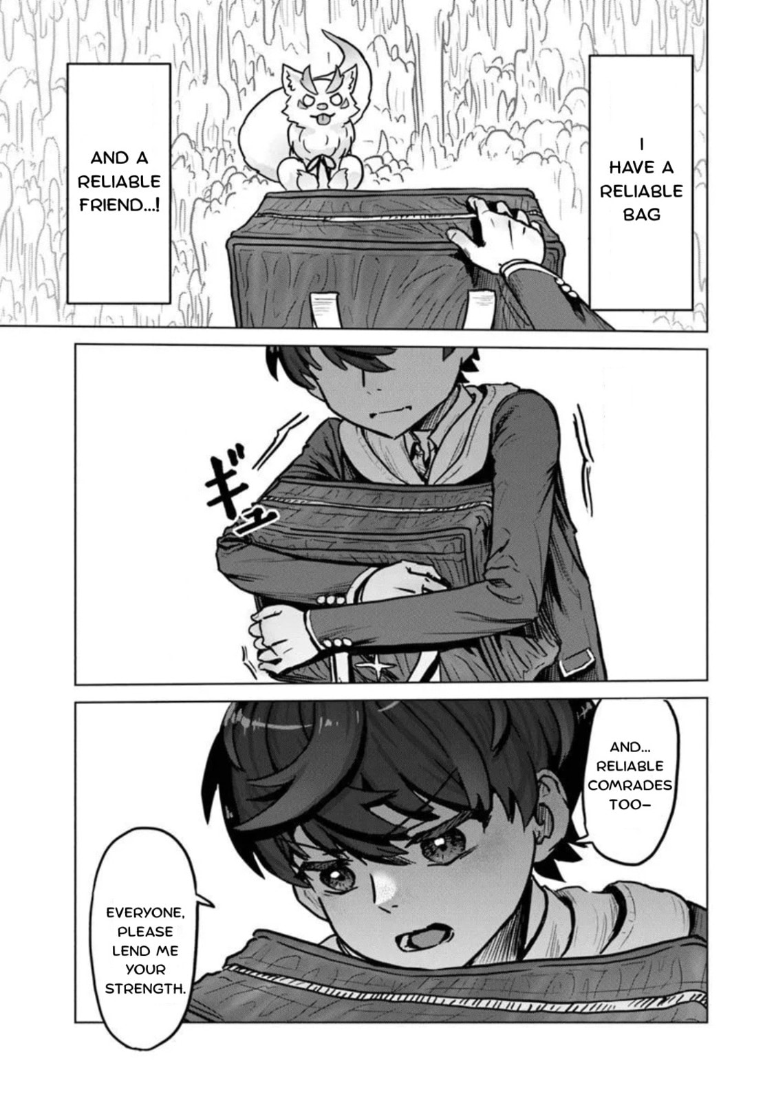 Kaban no Yuusha no Isekai Nonbiri Tabi ~Jitsuwa "Kaban" wa nani demo Kyuushuu Dekirushi, Nihon kara nandemo Toriyose ga Dekiru Cheat bukideshita~ Chapter 4 page 23 - 