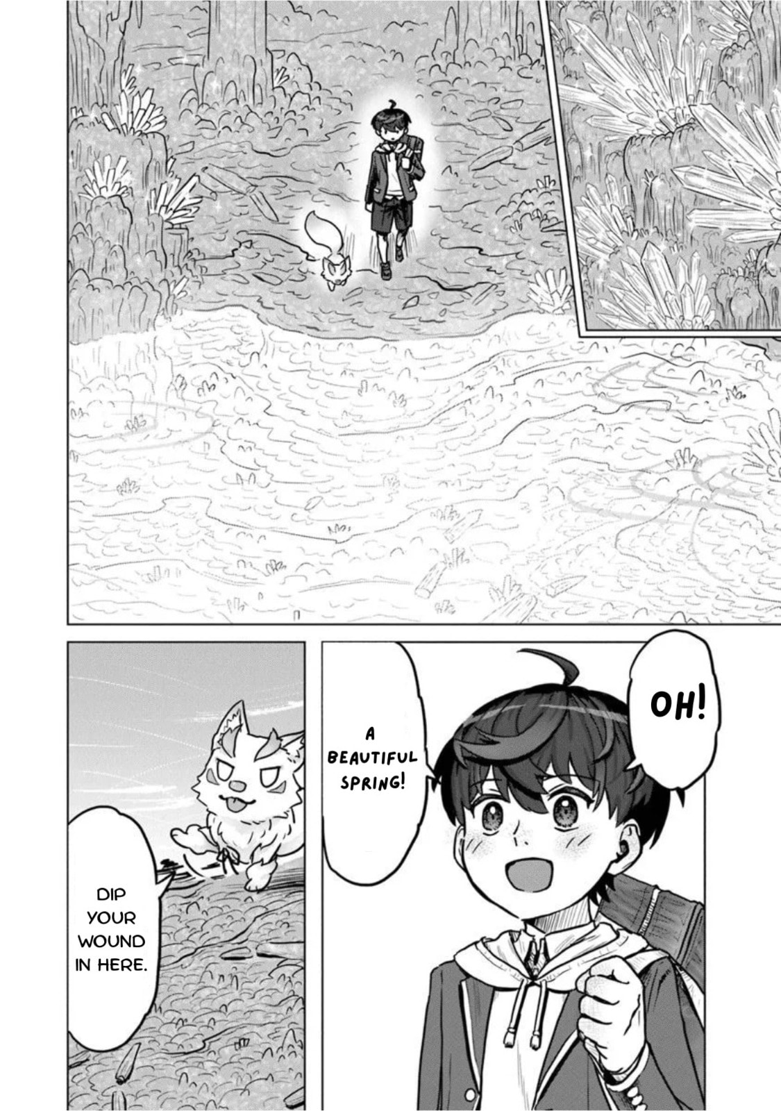 Kaban no Yuusha no Isekai Nonbiri Tabi ~Jitsuwa "Kaban" wa nani demo Kyuushuu Dekirushi, Nihon kara nandemo Toriyose ga Dekiru Cheat bukideshita~ Chapter 4 page 6 - 