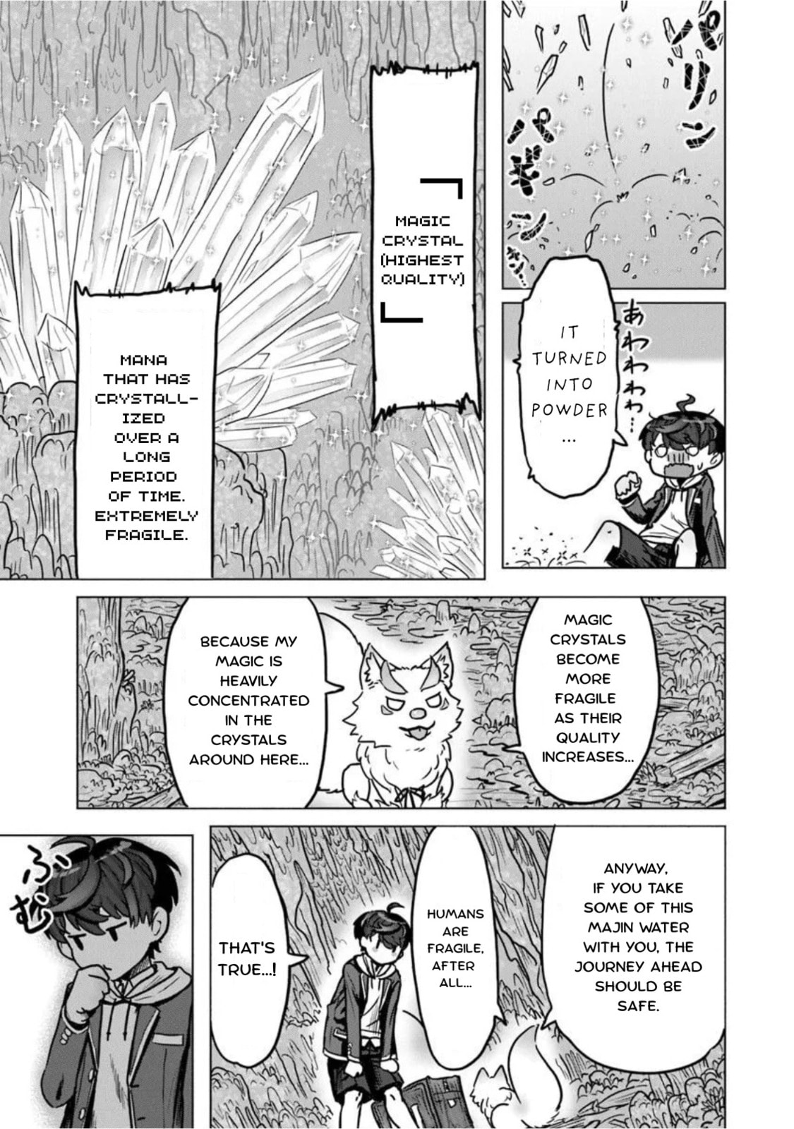 Kaban no Yuusha no Isekai Nonbiri Tabi ~Jitsuwa "Kaban" wa nani demo Kyuushuu Dekirushi, Nihon kara nandemo Toriyose ga Dekiru Cheat bukideshita~ Chapter 4 page 9 - 