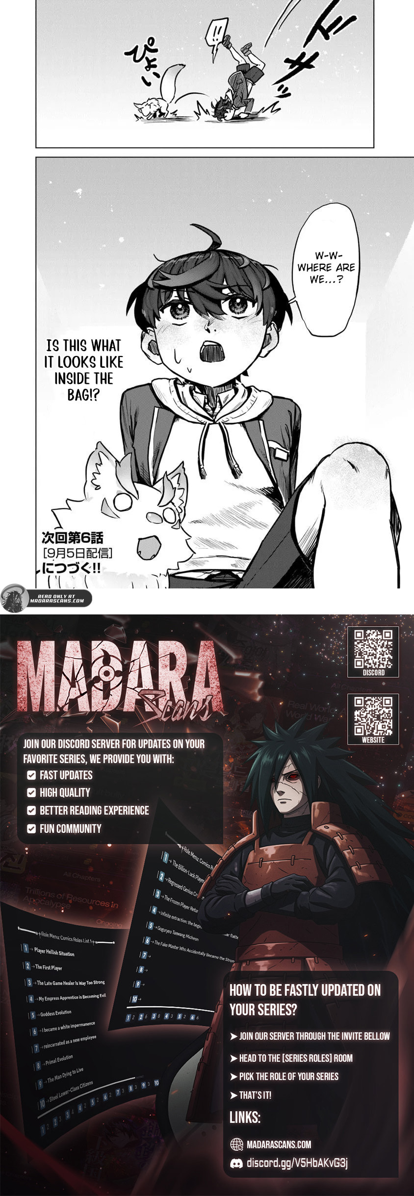 Kaban no Yuusha no Isekai Nonbiri Tabi ~Jitsuwa "Kaban" wa nani demo Kyuushuu Dekirushi, Nihon kara nandemo Toriyose ga Dekiru Cheat bukideshita~ Chapter 5 page 30 - 